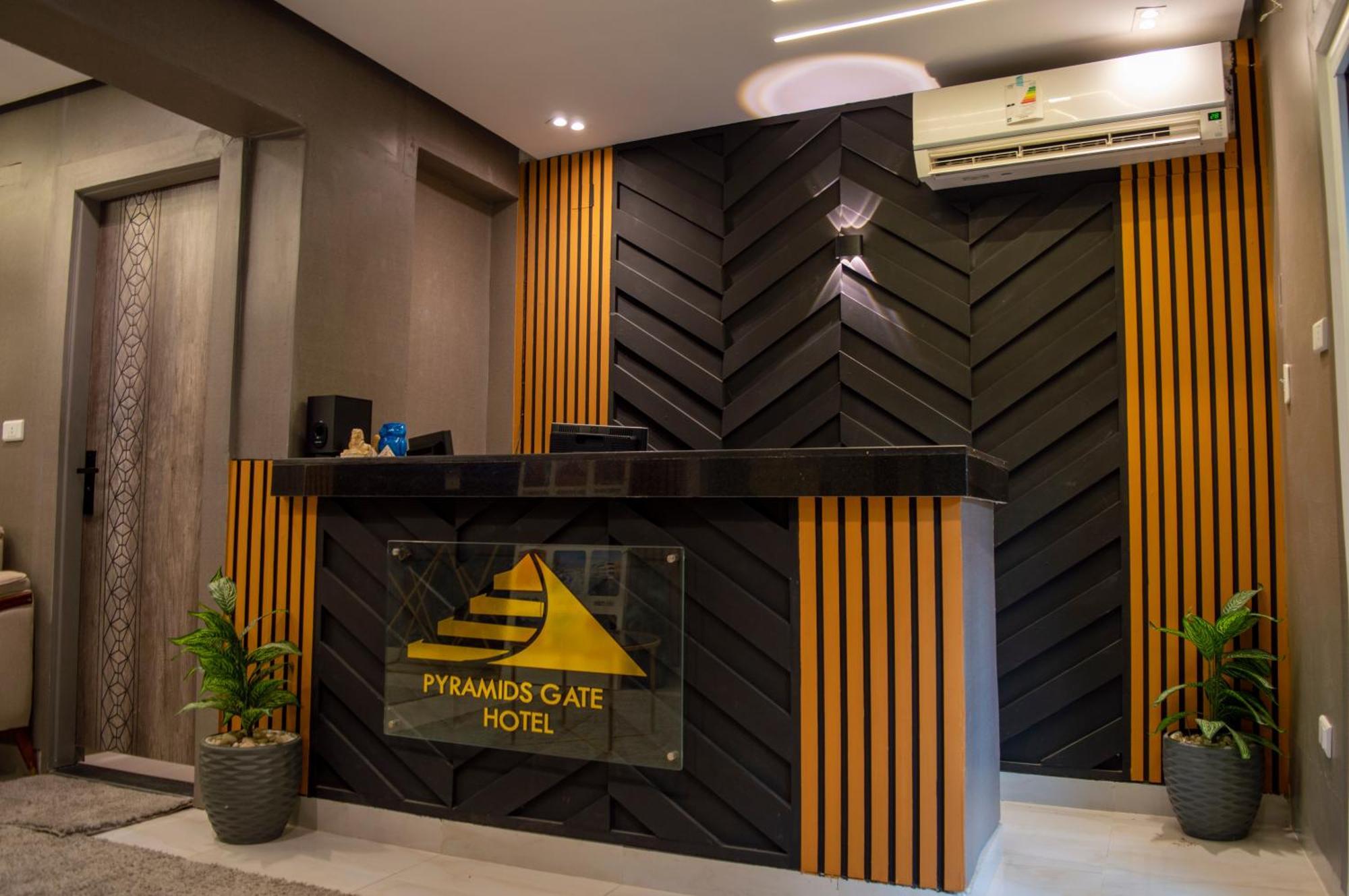 Pyramids Gate Hotel Kafret el-Gabal Eksteriør bilde